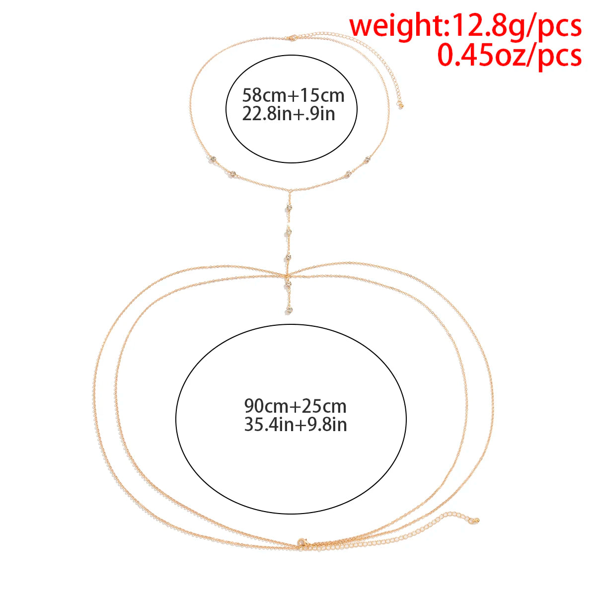 New Sexy Multilayer Rhinestone Belly Body Chain for Women Bohemian Summer Bikini Tassel Chest Waist Body Jewelry Accessories
