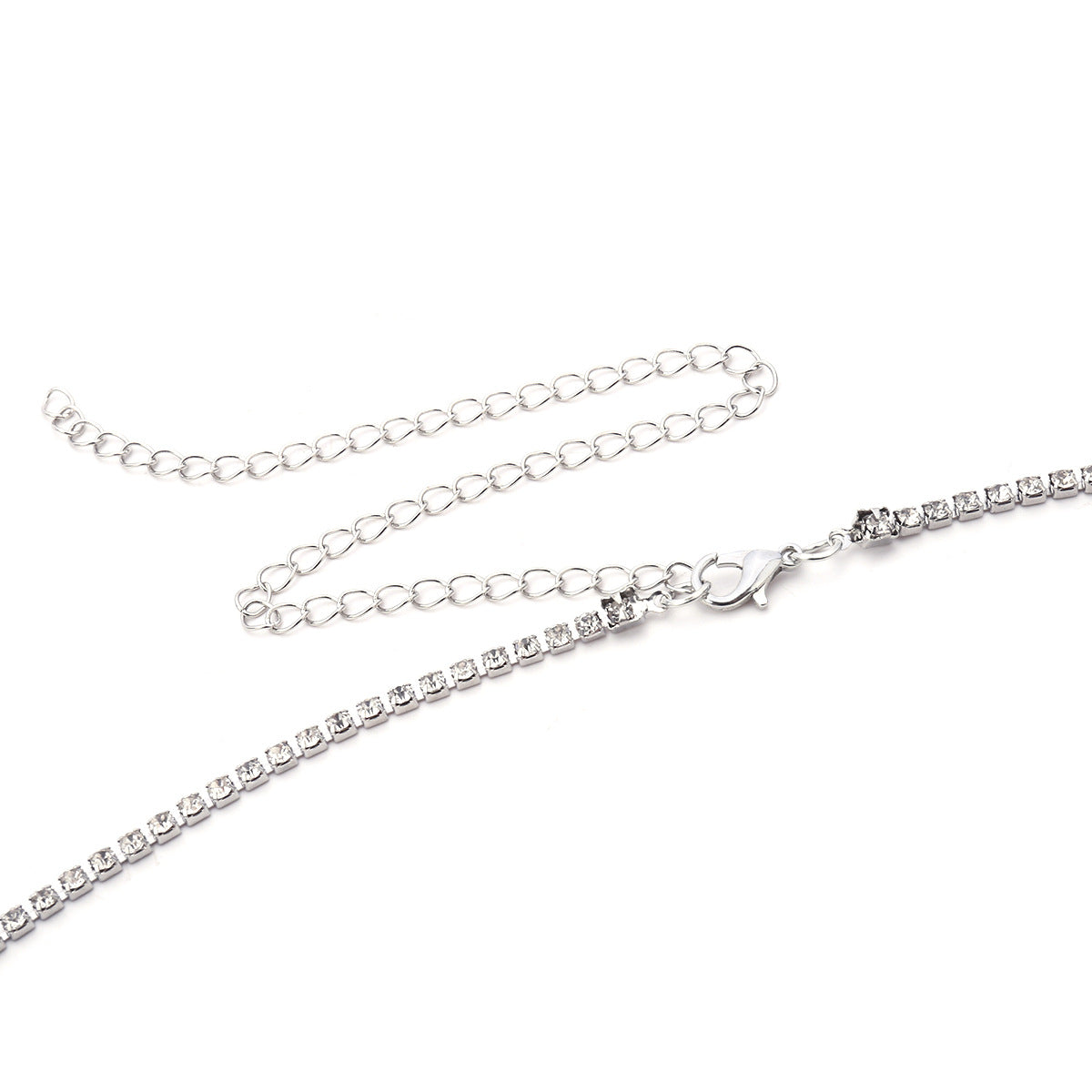 Tennis Rhinestone Body Waist Chain