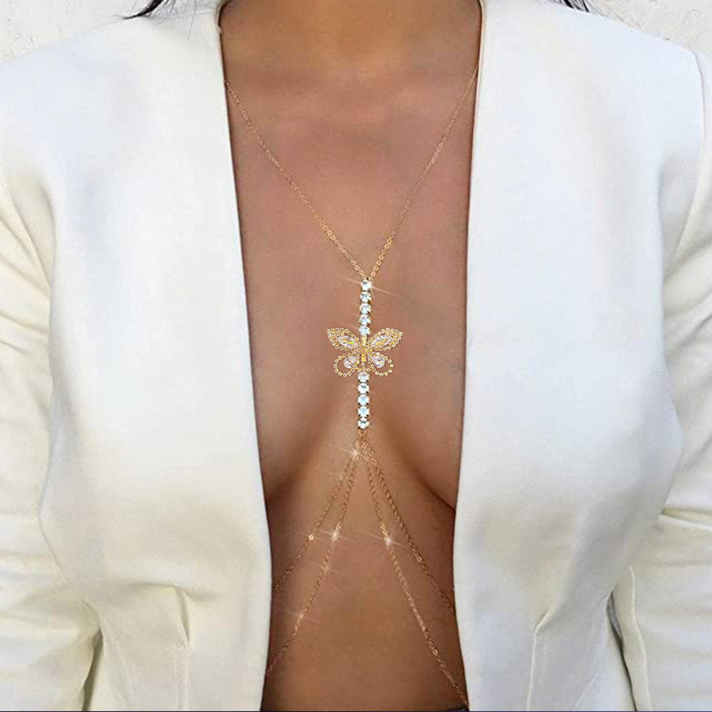 Baddie Crystal Luxury Rhinestone Bra-let - Stunning – Baddie He Cant Have  Jewelry Co.