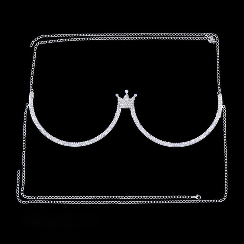 Baddie Crown Chest Bracket- La Reina