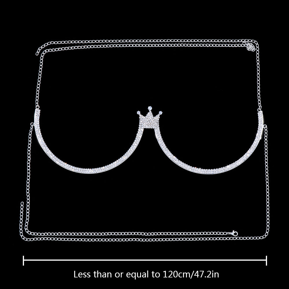 Baddie Crown Chest Bracket- La Reina