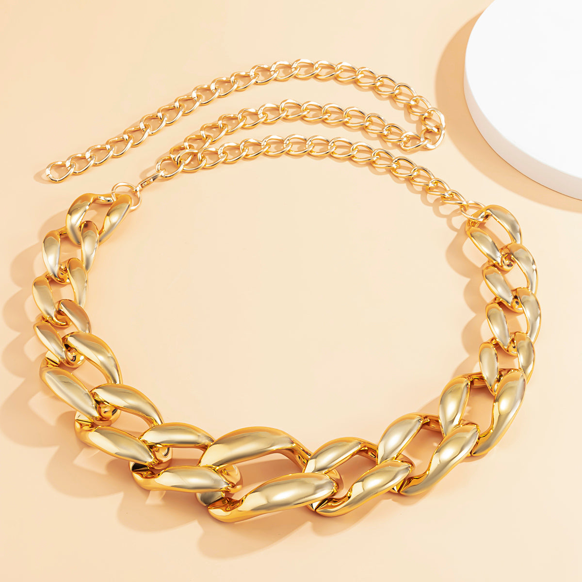 Vintage Chunky Thick Curb Chain