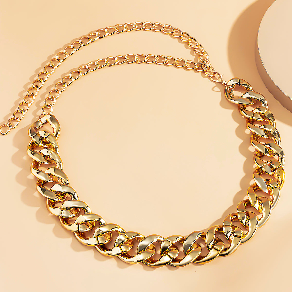Vintage Chunky Thick Curb Chain